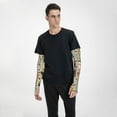 thumbnail image 5 of Bingfone Farmers Gardening Sleeves Sun Protection Arm Cooling Sleeves For Women Men With Thumb Hole - Coffee Makers Macaroons Chocolate, 5 of 8