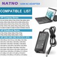 thumbnail image 5 of NATNO 65W 18.5V Power Supply Cord for HP Laptop 2000-2A20nr 2000-2c25dx, Pavilion DV5 DV7 G62 G70, EliteBook 2570p 6930p 8530w 8730w, Compaq 4720s 6510b 8710w nc2400 nx6310, 2133 2140 Mini-Note PC, 5 of 7