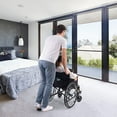 thumbnail image 6 of Newest Drive Streak Ultra-Lightweight Wheelchair With Flip-Backs Arms & Swing-Away Footrests, 6 of 8