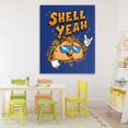 thumbnail image 2 of Stupell Industries Shell Yeah Funny Taco Canvas Wall Art design by Jedco Brands, Inc., 48 x 36, 2 of 7