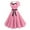 Pink, variant on Odbmxy Evening Gown Midi Dresses for Women Plus Size V-Neck Plus Size Dresses for Women Polka Dots Tunic Dresses,Yellow XL