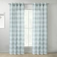 thumbnail image 2 of Loft Living Gianna Light Filtering Grommet Indoor Curtain 52 x 95 in Grey, 2 of 7