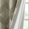 thumbnail image 3 of MAYEERTY Ogee Knitted Jacquard Curtain Panel - Total Blackout, Single, 3 of 16