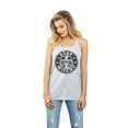 thumbnail image 2 of Thread Tank Stay Witchy Women's Sleeveless Flowy Racerback Tank Top Sport Grey 2X-Large, 2 of 5