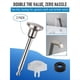 thumbnail image 5 of Kit de Reparación de Desviador de Caño de Bañera Universal (Paquete de 2), Repuestos de Reparación de Grifos de Bañera A Prueba de Fugas, Cepillado., 5 of 7