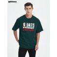 thumbnail image 3 of Whichone Funny Sarcastic Shirt for Men Casual Letter Print T-Shirt With Short Sleeve M-3XL, 3 of 8