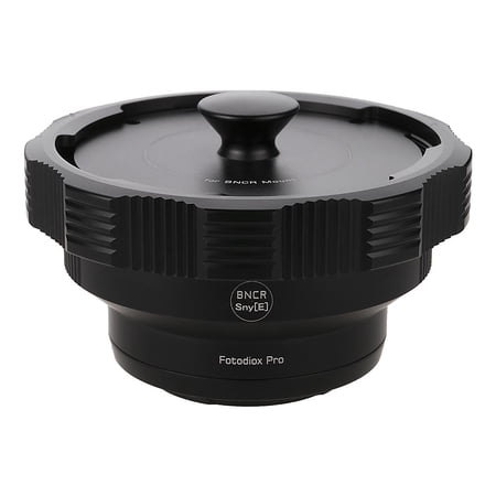 Fotodiox Pro Lens Mount Adapter for BNCR (Blimped Newsreel Camera Reflex) Cinema Lenses to Sony Alpha E-Mount Mirrorless Camera Body