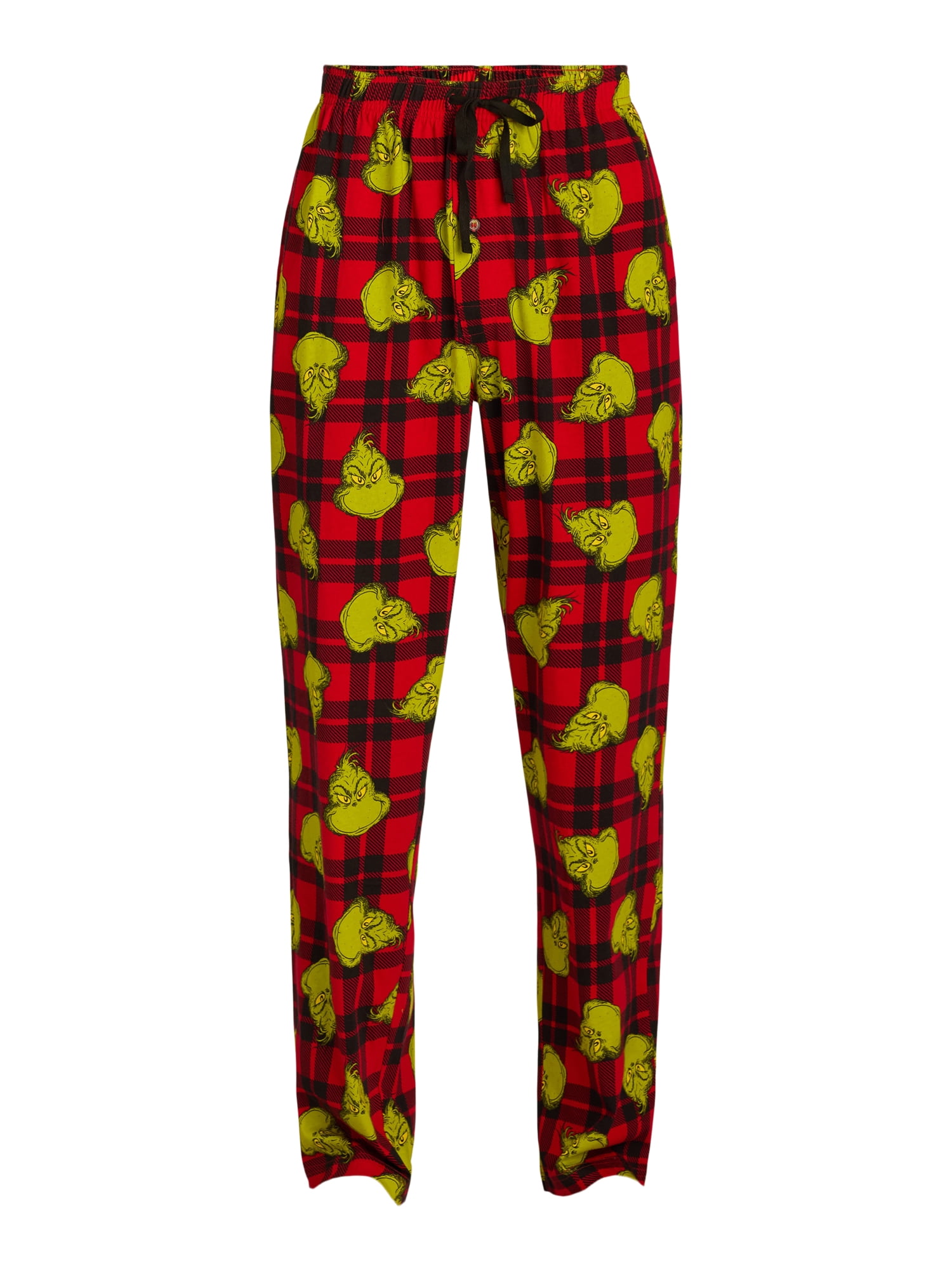 Dr. Seuss Men's The Grinch Knit Sleep Pants, Sizes S-XL
