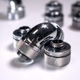 thumbnail image 2 of Thermaltake Pacific DIY 16mm OD PETG Compression Fitting Kit Chrome - CL-W260-CU00SL-A, 2 of 3