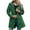 Green, variant on Pisexur Women's Rain Jacket Long Waterproof Raincoat with Hood Outdoor Lightweight Windbreaker Rain Jacket Waterproof for Outdoor Ski