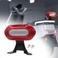 thumbnail image 1 of Respaldo de repuesto para bicicleta eléctrica, repuestos universales, respaldo para , respaldo para motocicleta y bicicleta eléctrica, cómodo Rojo, 1 of 8