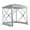 Gris Clair, variante sur Outsunny Pavillon Moustiquaire Escamotable pour Camping, Installation Instantanée, Beige