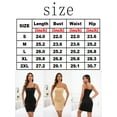 thumbnail image 6 of DODOING Women Full Slip Shapewear Bodysuit Under Dress Lingerie Slimming Body Shaper Cami Tummy Control Girdle, 6 of 7