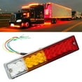 thumbnail image 4 of Trailer Tail Lamp,  Warning 12V Universal Temperature Resistance 20LEDs Side Marker Light  For RV Truck, 4 of 8