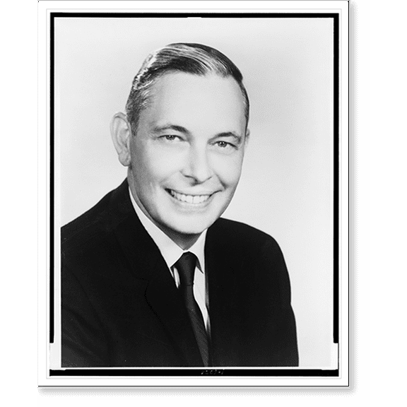 Historic Print, [Tom Bevill, head-and-shoulders portrait, facing slightly right], 16" x 20"