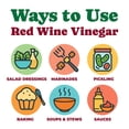 thumbnail image 5 of Food to Live Organic Red Wine Vinegar, 169 fl oz (5 L) – Italian Raw Unfiltered Wine Vinegar, Non-GMO, Vegan, No Added Sugar, Perfect for Salad Dressings, Marinades and Cooking (Pack of 1), 5 of 7