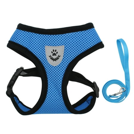 Dog Harness, No Pull No-Choke Pet Vest Harness with Handle Control, Soft Padded Breathable, Easy Adjustable for Walking Climbing Training A63
