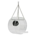 thumbnail image 4 of Hanging Bird Feeder, Video Recording Suction Cup Easy Install Smart Bird Feeder Weather Resistant Real Time Monitoring  for Backyard Round,Triangle, 4 of 7
