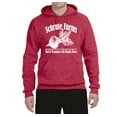 thumbnail image 2 of Wild Bobby, Farms Bed and Breakfast The Office, Pop Culture, Unisex Graphic Hoodie Sweatshirt, Vintage Heather Red, 3XL, 2 of 3