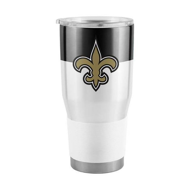 Logo Chair 620-S30T-11 Gobelet en Acier Inoxydable Colorblock 30 oz NFL New Orleans Saints