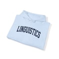 thumbnail image 4 of Linguist Linguistics Graduation Hoodie, Gifts, Hooded Sweatshirt, 4 of 4