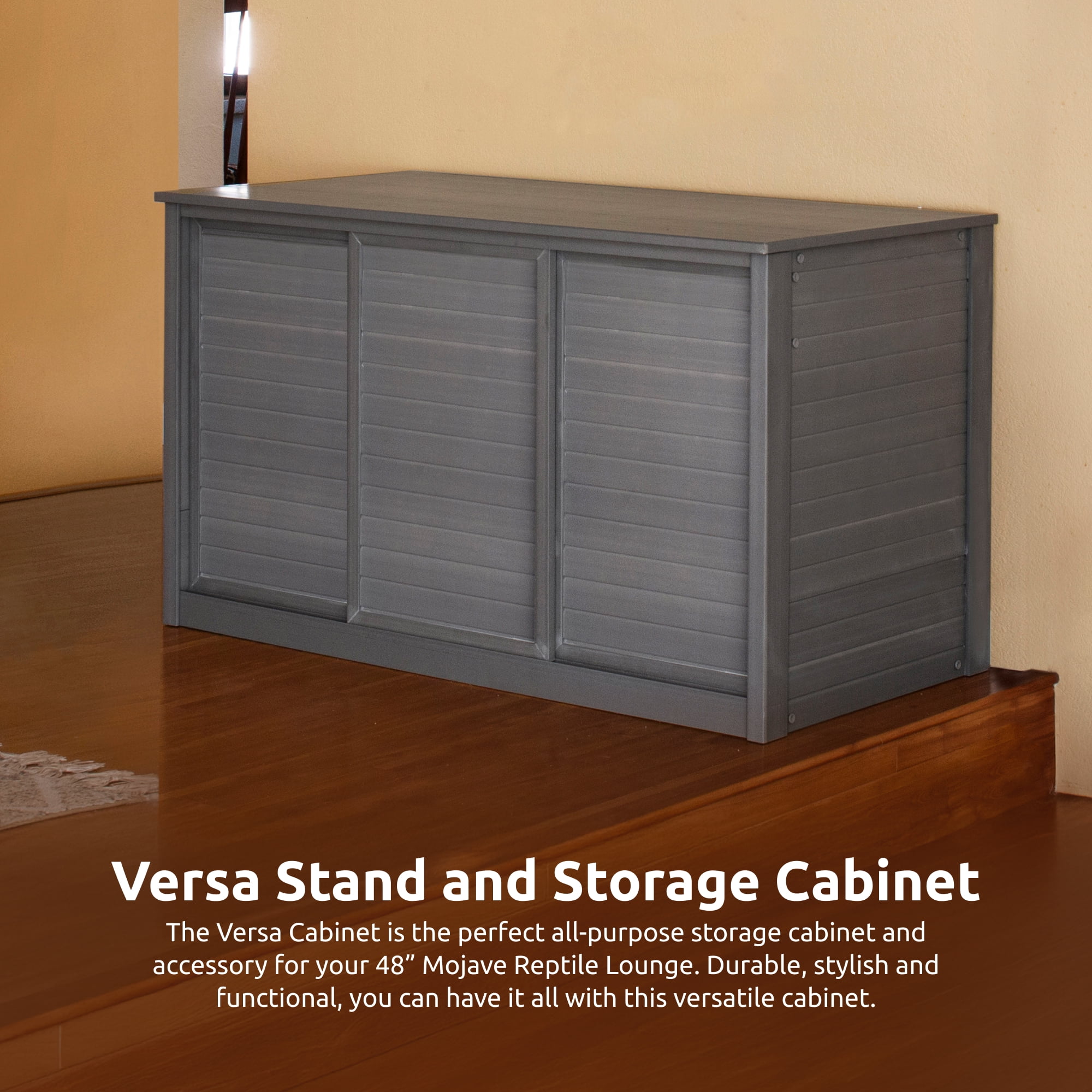 New Age Pet® ECOFLEX® 49" Storage Cabinet for Reptile Food and Substrate Storage