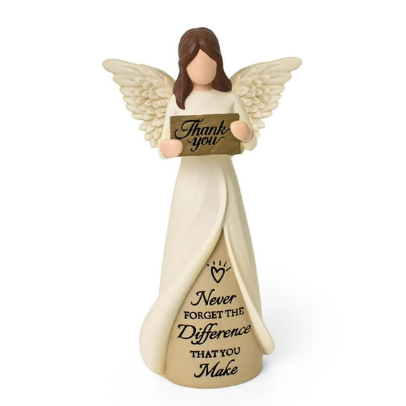 thovorrnl Angel Figurine Thank You Gift for Women Teacher Nurse Caregivers, Guardian Angel Statue for Retirement, Thanksgiving Home Decor