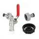 thumbnail image 1 of Adaptador de tanque IBC Bling Bling Grifo de latón G1/2 pulg., 1 of 12