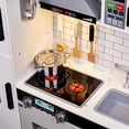 thumbnail image 5 of Lil’ Jumbl Kitchen Set for Kids, Pretend Wooden Play Kitchen, With Accessories, 5 of 5