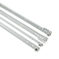 thumbnail image 4 of Hickory Hardware 24 Inch Bottom Mount Euro Drawer Slide - White P1700/24-W, 4 of 6