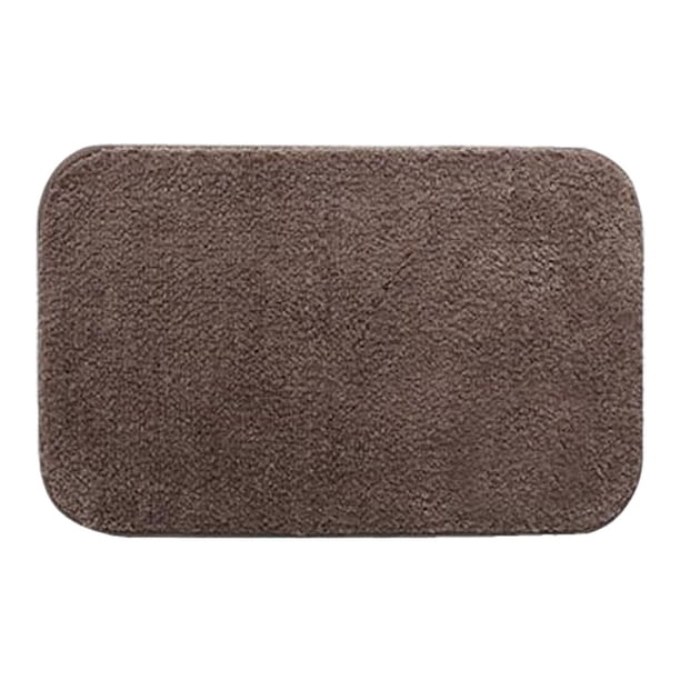Alfombras de baño de poliéster Alfombras de baño antideslizantes Alfombra de Marrón 50x80cm Sunnimix Alfombras de baño de cocina