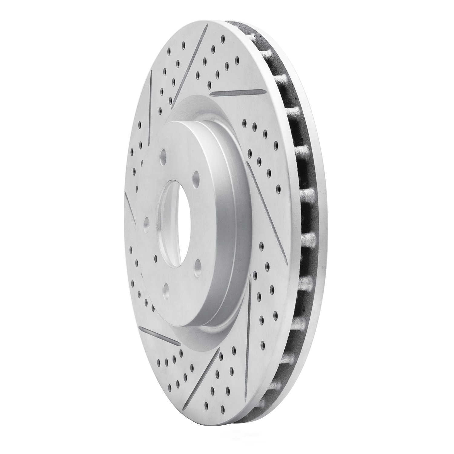Dynamic Friction Company 830-68008L DFC Geoperformance Rotor - Drilled and Slotted