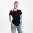 thumbnail image 5 of Yiaed Blue Bathroom Print Arm Sleeves,Cooling UV Sun Protection Sports Compression for Men/Women, 5 of 6