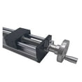 thumbnail image 5 of Workbench Linear Guide Manual Sliding Table 100~500MM Stroke Ballscrew SFU1204 Handwheel Linear Stage CNC Table Saw ,Low Noise Sliding, 5 of 7