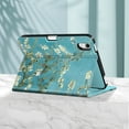 thumbnail image 3 of Fintie Multi-Angle Folio Case for iPad Mini 6 2021, Protective Stand Cover w/Pencil Holder & Pocket for 8.3" iPad mini 6th Generation, Blossom, 3 of 8