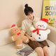 thumbnail image 3 of Juguete de peluche de árbol de Navidad para niños, muñeco de nieve, hombre de jengibre, lindo regalo de cumpleaños, 3 of 4
