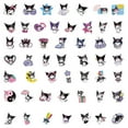 thumbnail image 2 of ZOOUSQII 50pcs Cute Kuromi Cartoon Stickers, Waterproof Vinyl Decal for Girl Teen Kids Laptop, Travel Case, Phone, Bike, Water Bottle, Guitar, Computer Party Supplies A02 ST219-088, 2 of 6