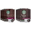 Starbucks Dark Roast K-Cup Coffee Pods French Roast for Keurig Brewers 4 boxes (96 pods total) & Dark Roast K-Cup Coffee Pods Italian Roast for Keurig Brewers 6 boxes (60 pods total)