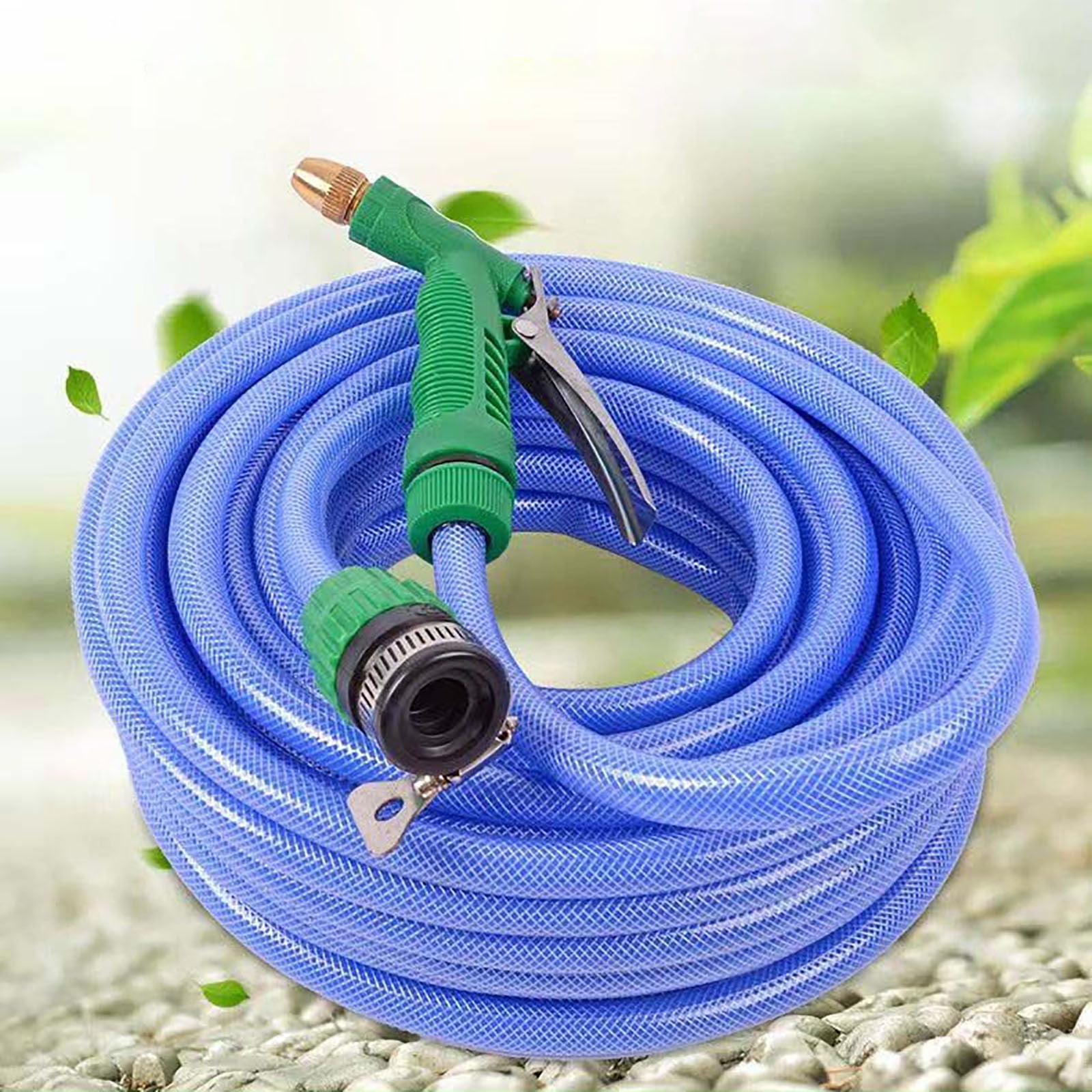Qholemyo High Pressure Nozzle With Pipe Connector Plastic Hose Sprayer For Car Washing And Garden Watering