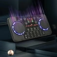 thumbnail image 4 of Blue tooth Mini *dio Mixer Sound Card Portable Board DJ 16 Digital Effects Noise Reduction Console USB Record For Singing ,Reduced Noise, 4 of 7
