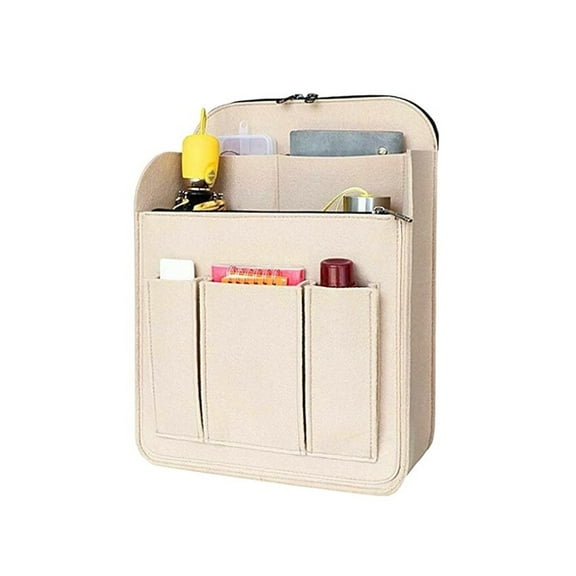 Backpack Liner Bag Organizer Insert Women's Felt Cloth Toiletry Cosmetic Bag Handbag Organizer Backpack Storage Bags