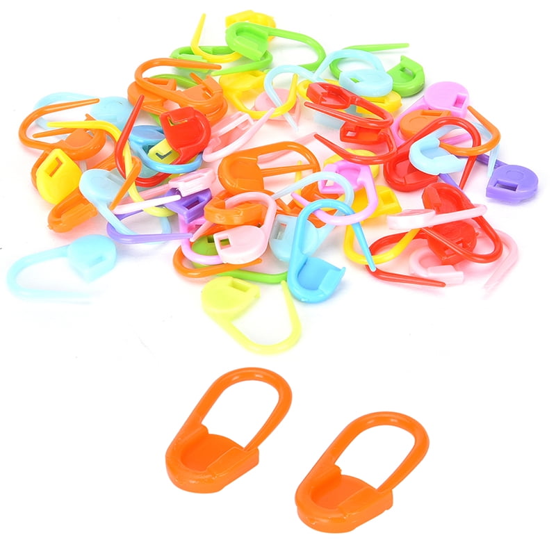 50 Pcs/set Needle Clip Plastic Mini Knitting Locking Stitch Sewing Tool Fad JP 50 Pcs/set Needle Clip Plastic Mini Knitting Locking Stitch Sewing Tool Fad JP