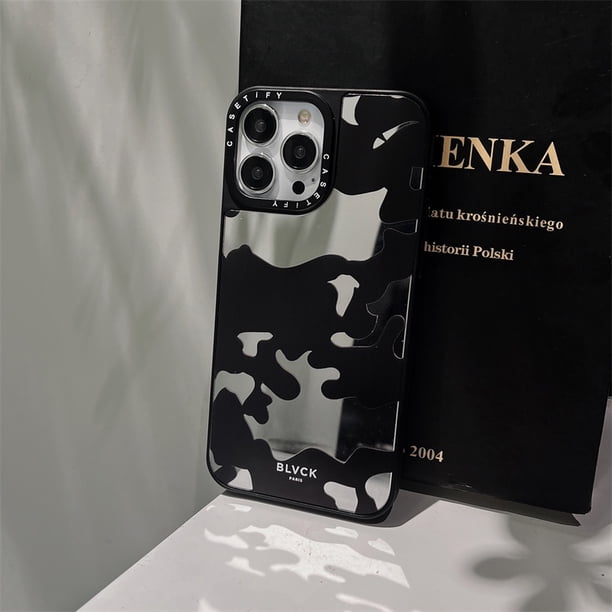 COOL Bear Skull Hot Sale Casetifg Marca Carcasa Con Caja Conjunta Blvck Espejo Funda Para iPhone 11 12 13 14 Pro Max 14 Plus Silicona Original Talla A Prueba De Golpes Cubierta Lateral De Fuente