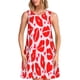 thumbnail image 1 of Easygdp Lips Kiss para Vestido Transpirable de Mujer, Vestido Suelto de Manga Corta con Pliegues y Bolsillos para el Verano, 1 of 7