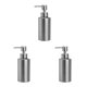 thumbnail image 2 of Dispensador de a mano Billuyoard acero inoxidable recargable elegante para hogar baño plateado, 2 of 6