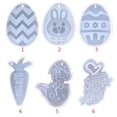 thumbnail image 3 of Molde de silicona YONGSHENG para llavero de la serie Pascua Claro, 3 of 5