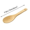 thumbnail image 3 of WEIWEIGG Eco-Friendly! Bamboo Rice Spoon, Natural Rice Paddle, Wooden Utensil for Cooking Serving, Non-Scratch Rice Cooker Spoon, Healthy Kitchen Tool, 1 Pcs, 3 of 6