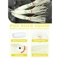 thumbnail image 5 of BLUEWING 18in Upgraded Fishing Spreader Bar Canyon with 9in Floating Squids, Trolling Birds, Big Game Trolling Lure and 316 Stainless Steel Rod for Wahoo Tuna Marlin Mahi Mahi, Luminous, 5 of 9