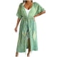 thumbnail image 1 of Blusa de playa con camisa larga de gasa con estampado informal a la moda para mujer Fridja  hkj1833, 1 of 5