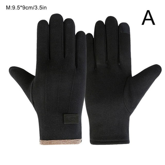 Mens Winter Gloves Touch Screen Cold Weather Warm Gloves Freezer Work Gloves Z9K6